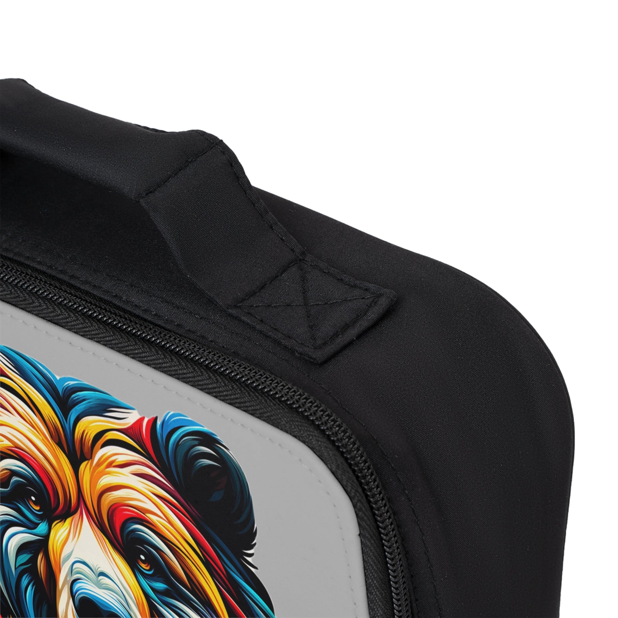 Colorful Bear Lunch Bag — Insulated Kid & Adult Lunchbox with Vibrant Bear Design