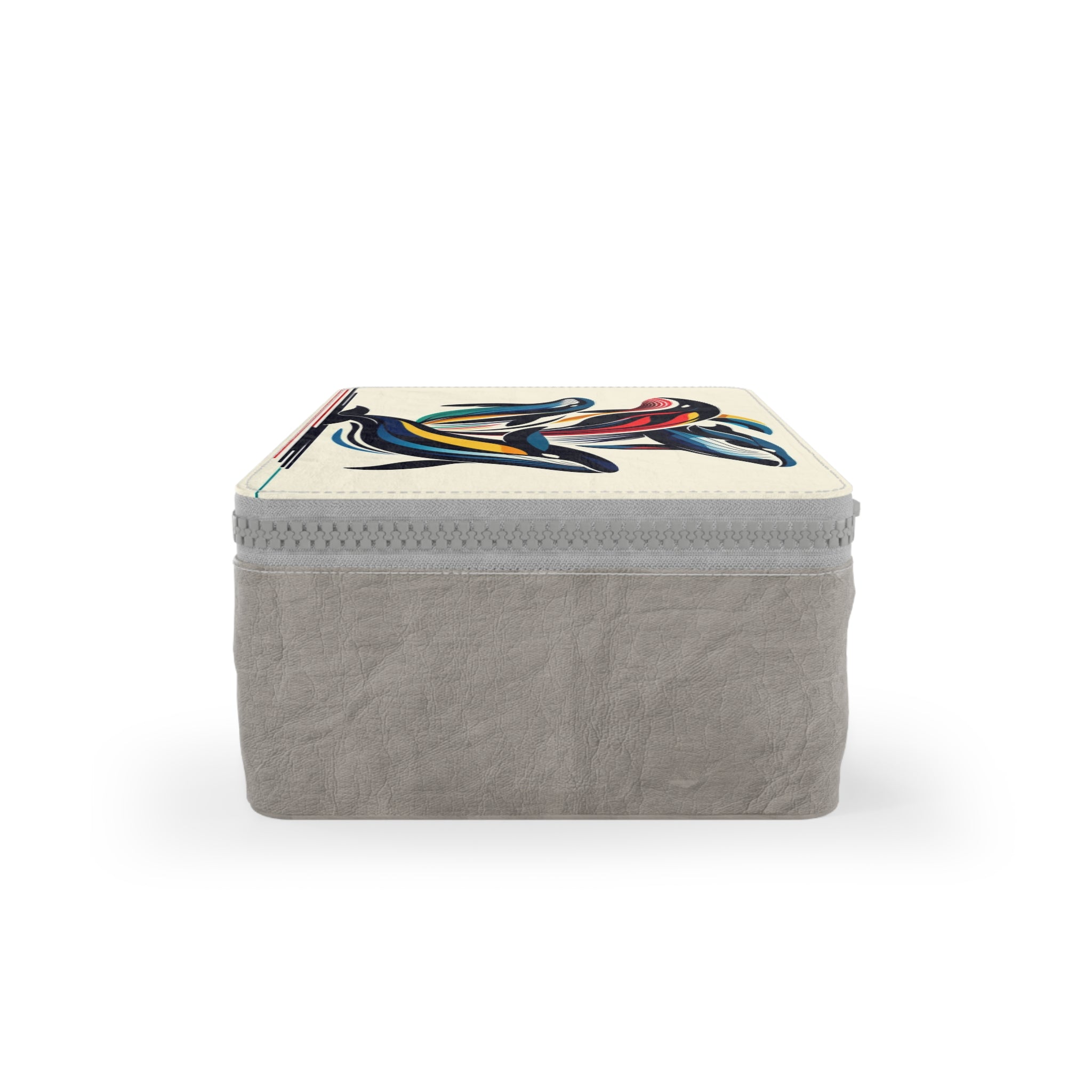 Lunch Bag — Colorful Orca Whale Art Insulated Lunch Tote