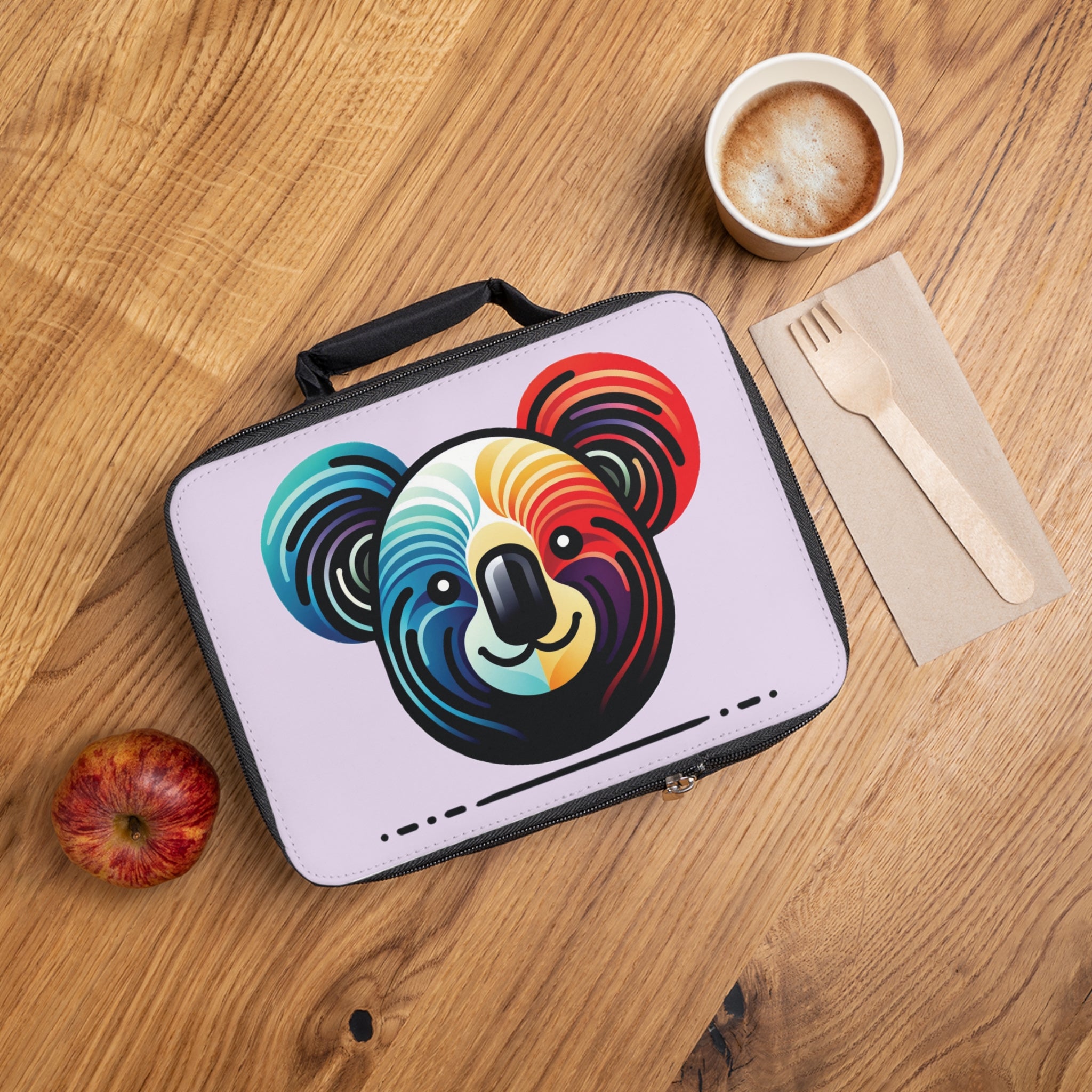 Colorful Koala Lunch Bag — Insulated Kids Bento Lunchbox