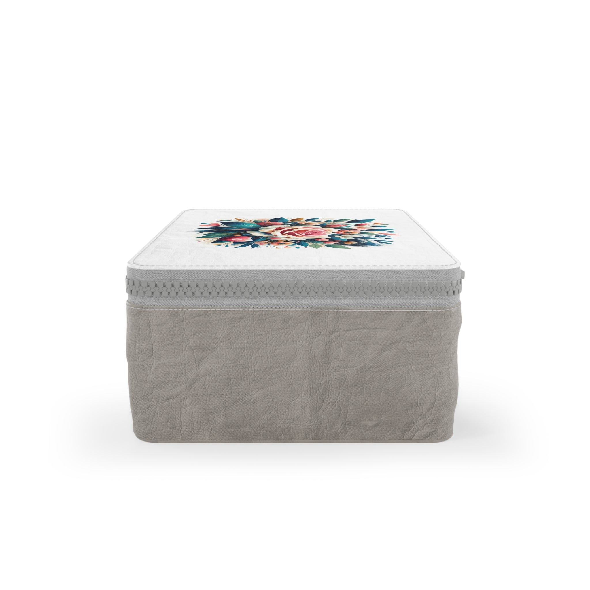 Floral Rose Bouquet Paper Lunch Bag