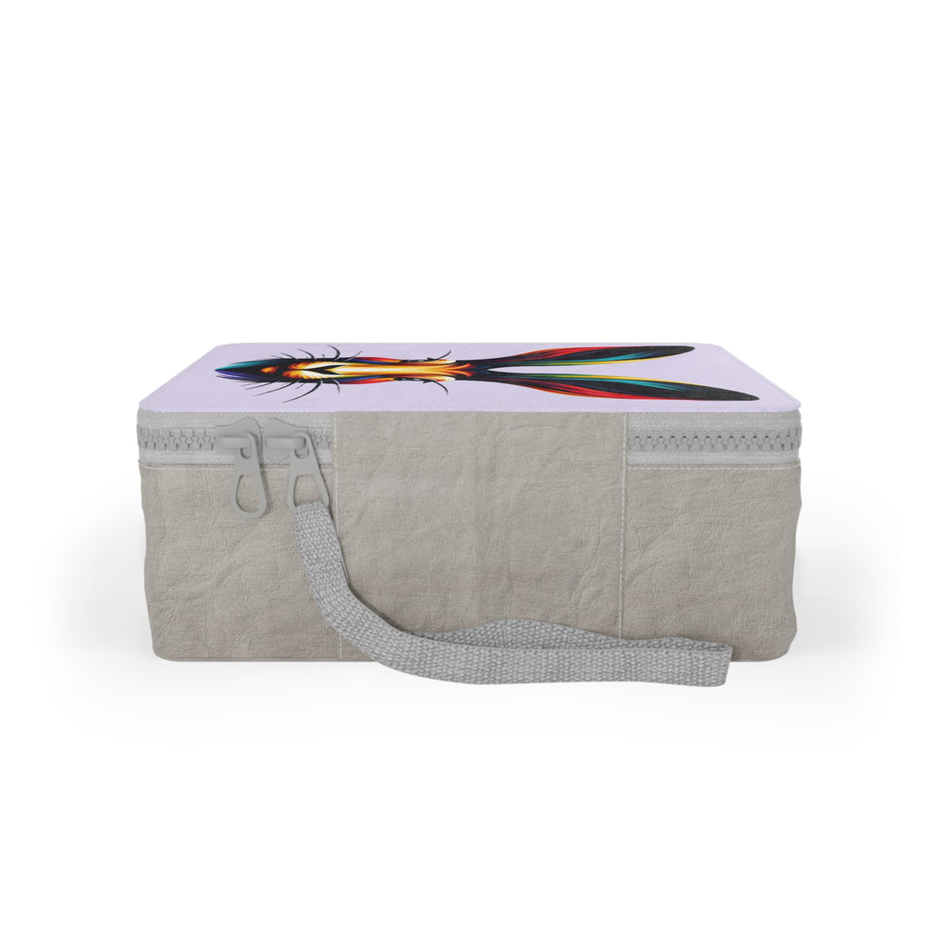 Colorful Rabbit Lunch Bag — Vibrant Animal Art Insulated Lunchbox