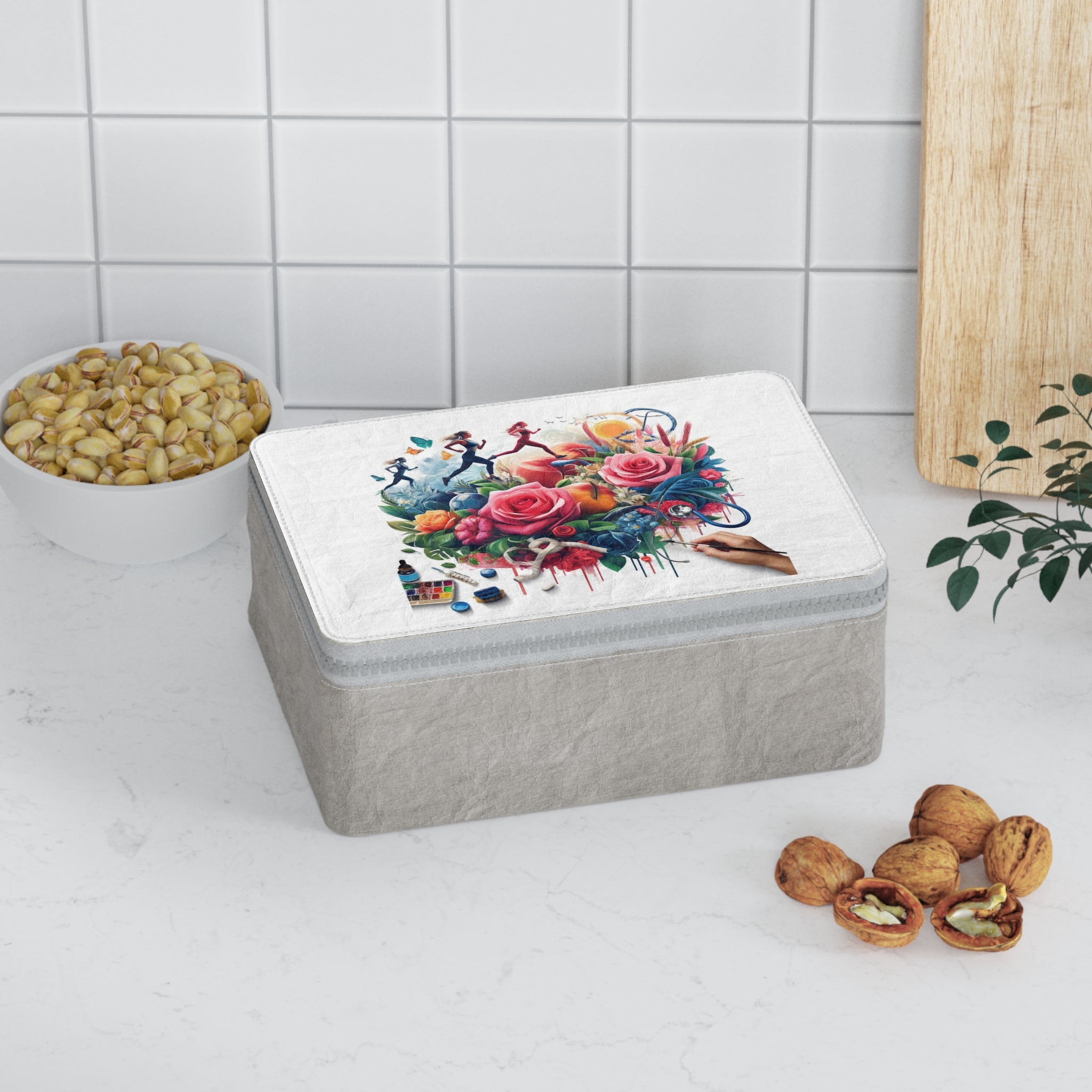 Colorful Painted Roses