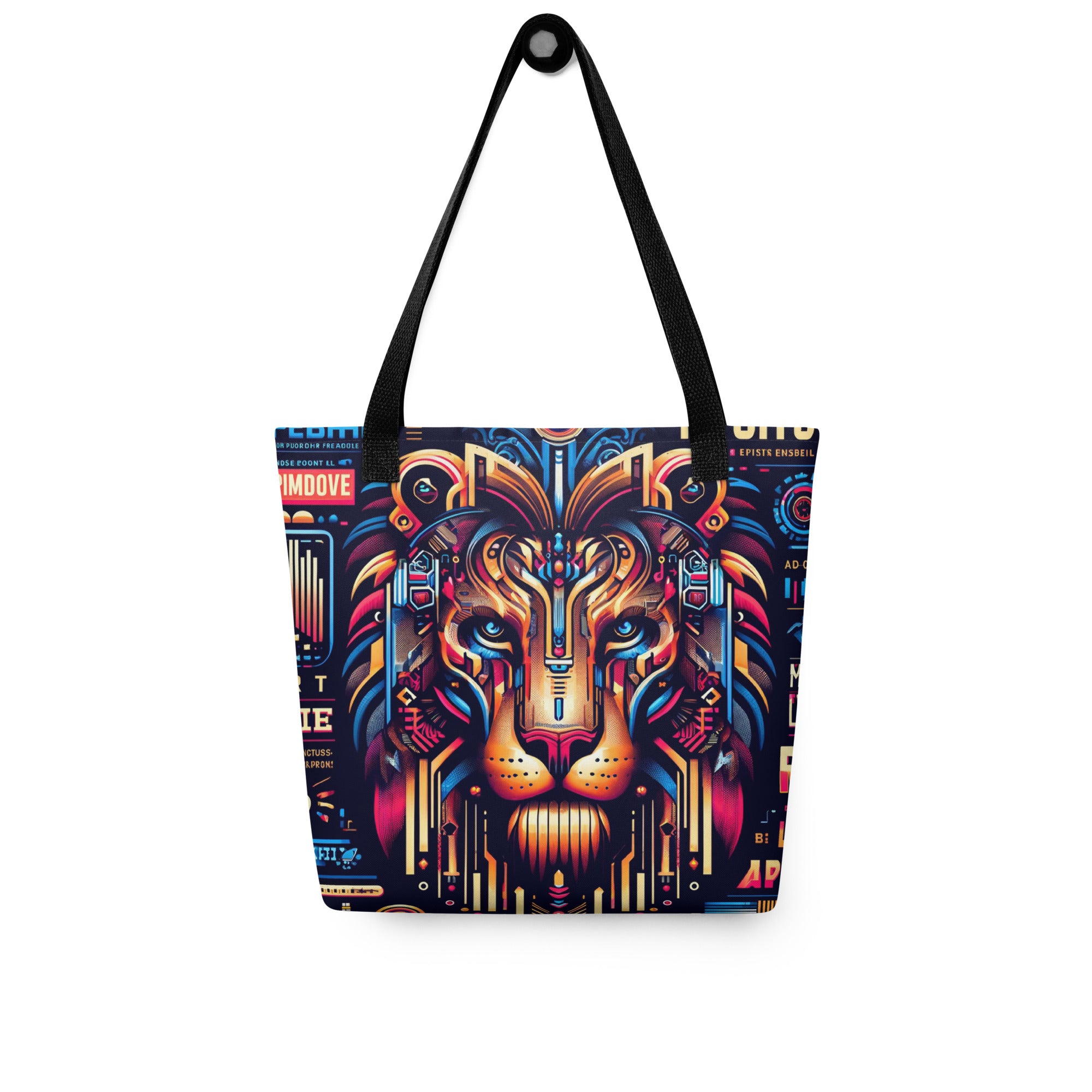 Eco-Friendly Reusable Shopping Tote with Modern Print | Eco Tote Bag - Presentyra