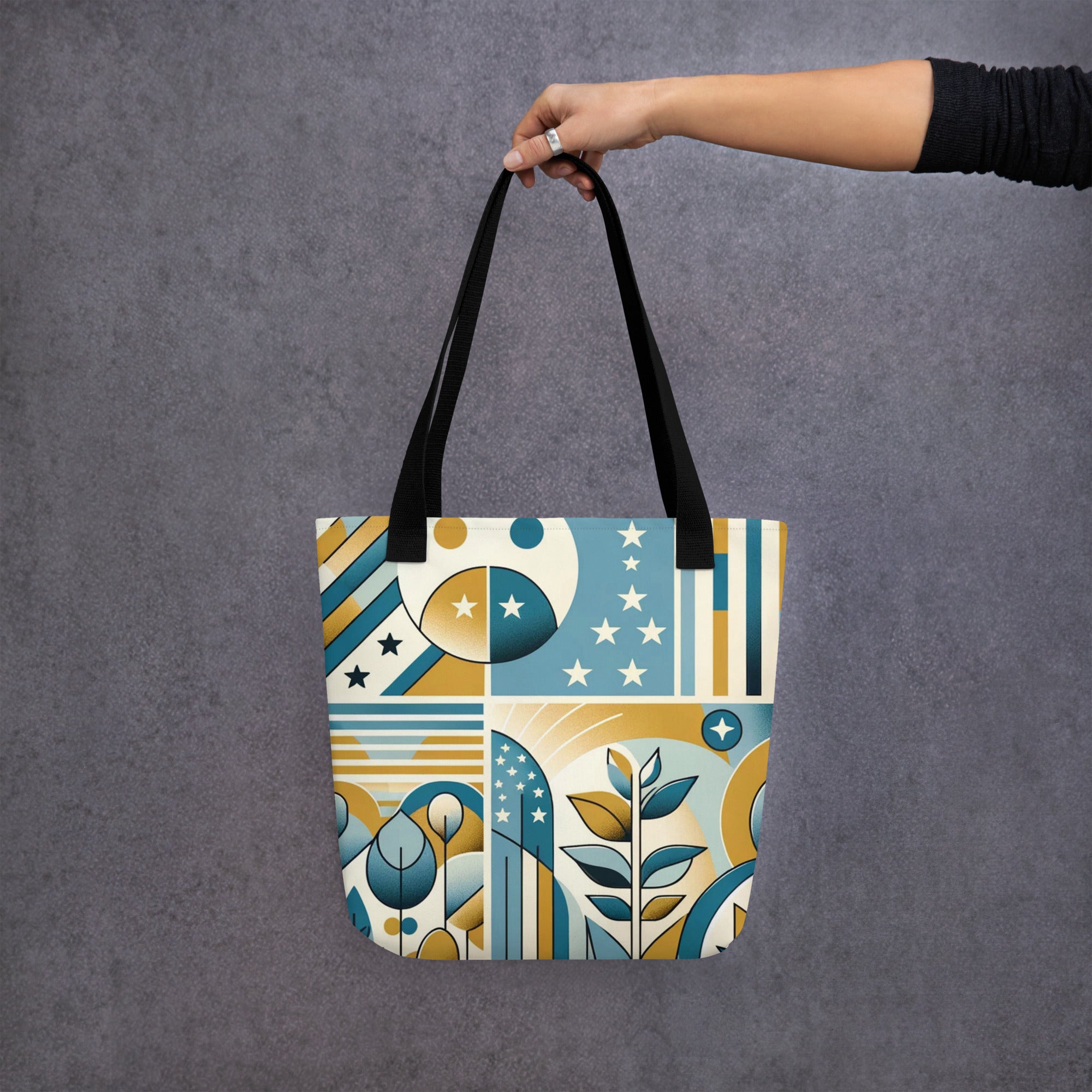 Giftable Reusable Tote with Original Artwork – Eco Tote Bag - Presentyra
