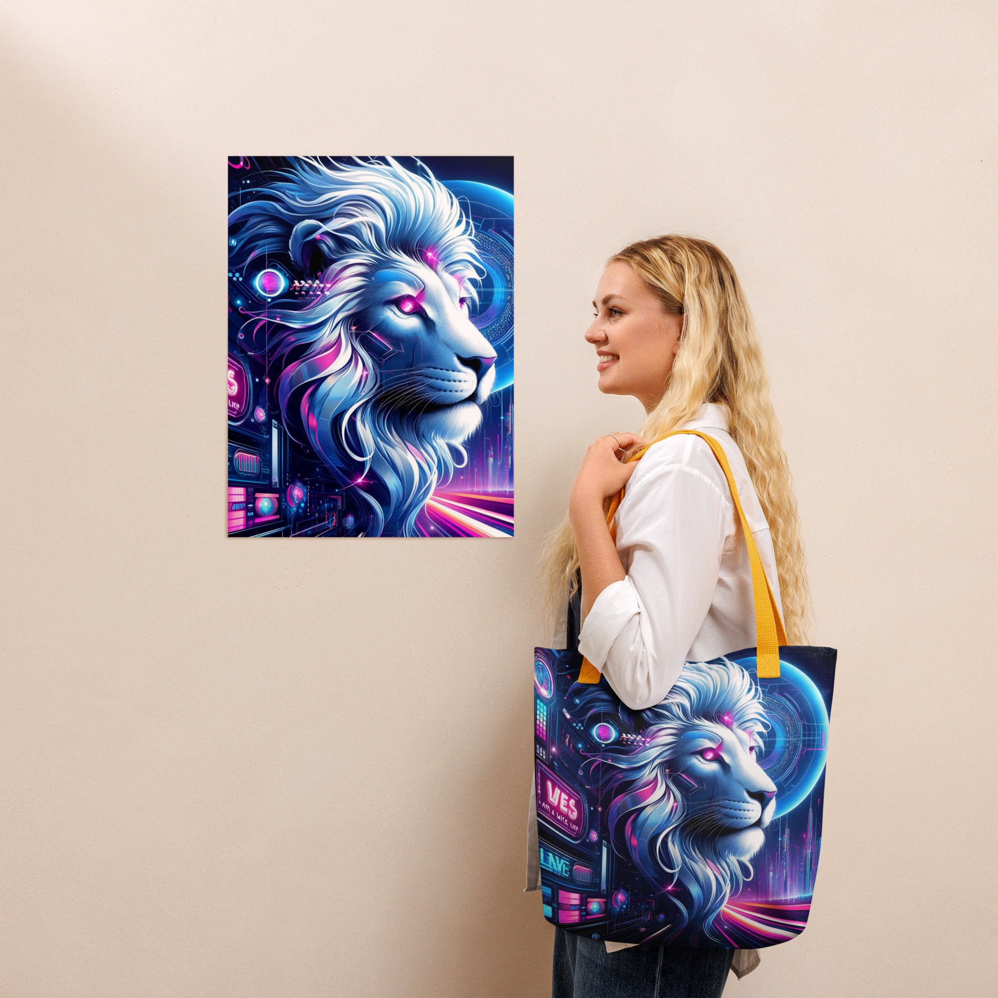 Printed Tote Bag for Work, School & Errands | Eco Tote Bag - Presentyra