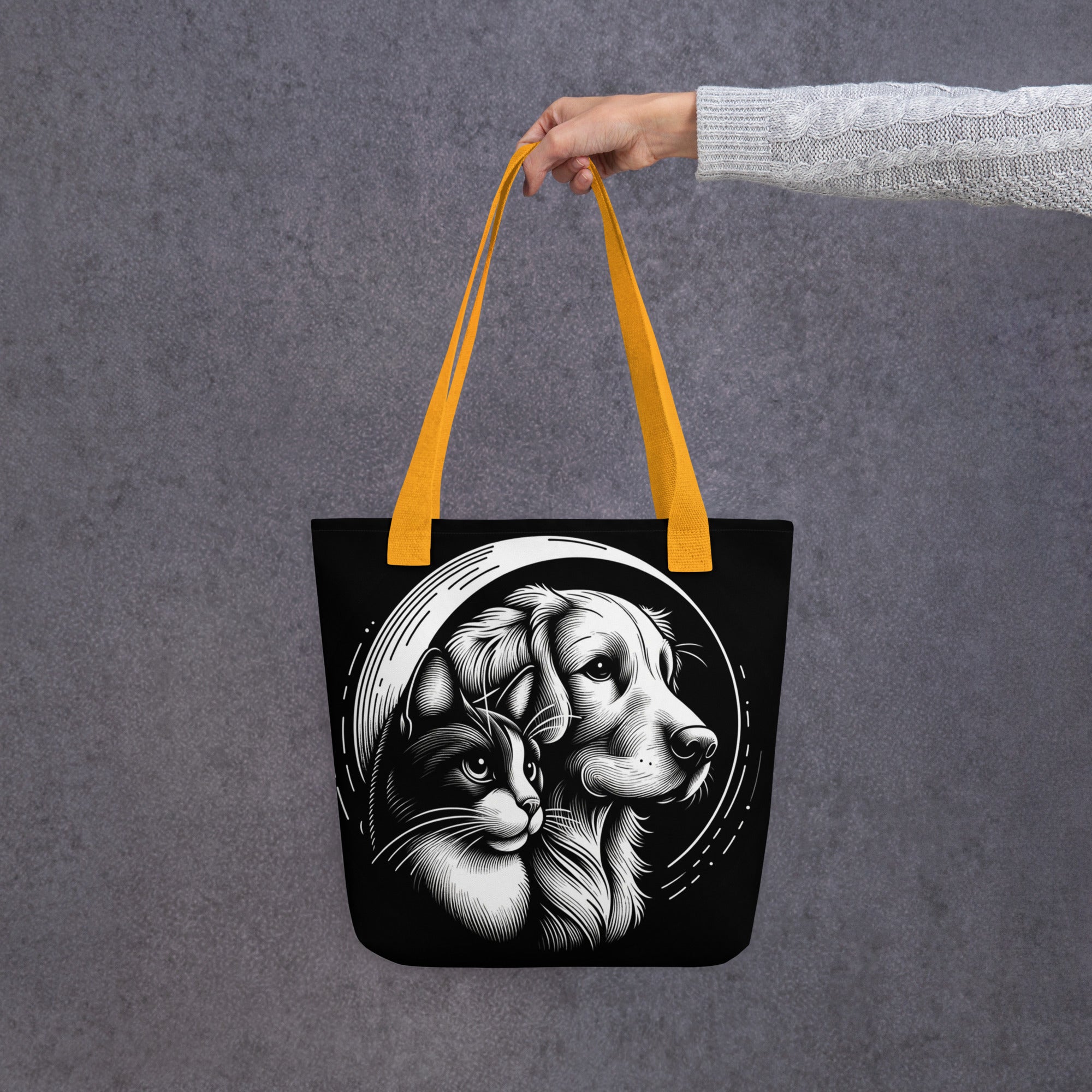 Art-Inspired Reusable Tote for Shopping & Travel | Eco Tote Bag - Presentyra