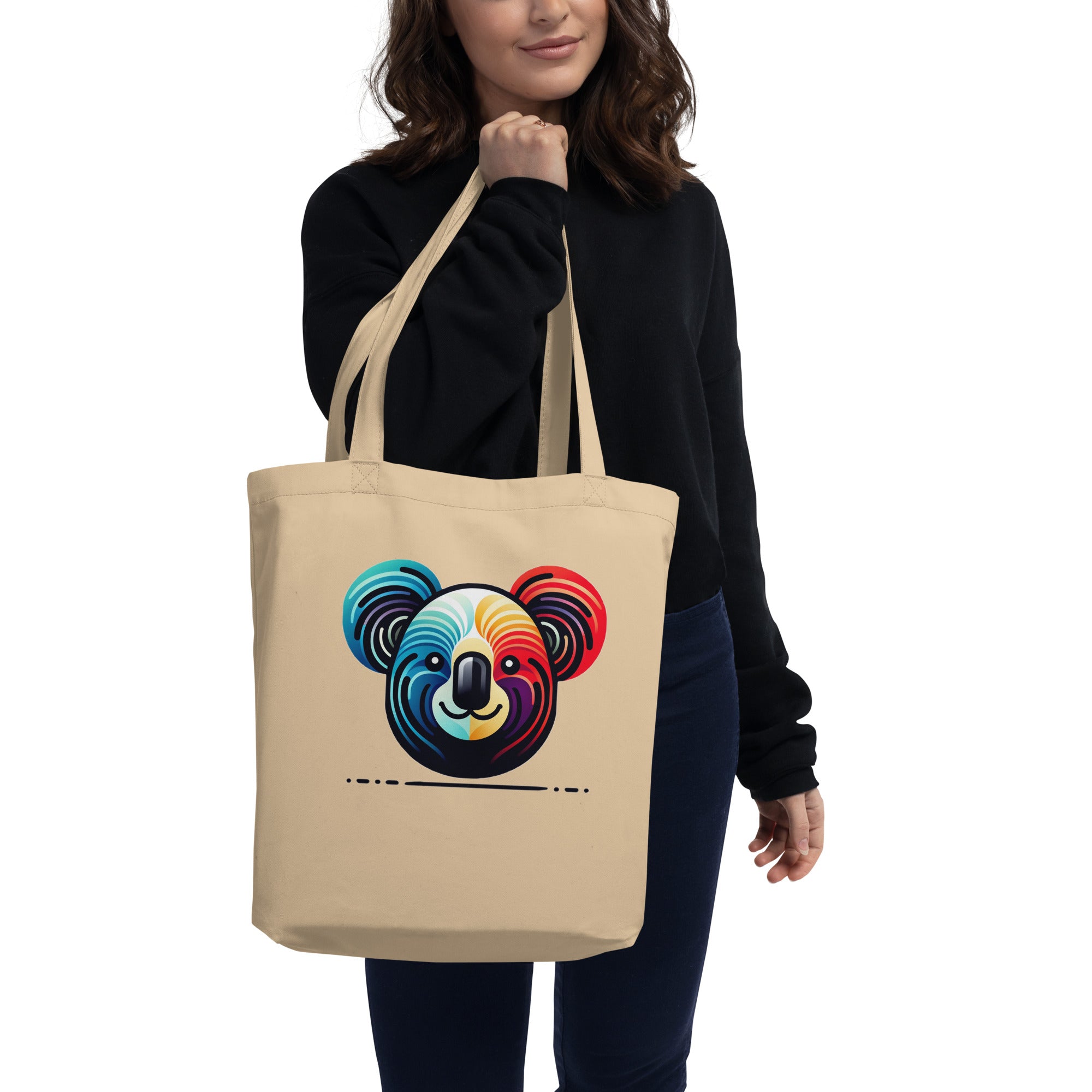 Everyday Carry Tote with Original Design – Eco Tote Bag - Presentyra