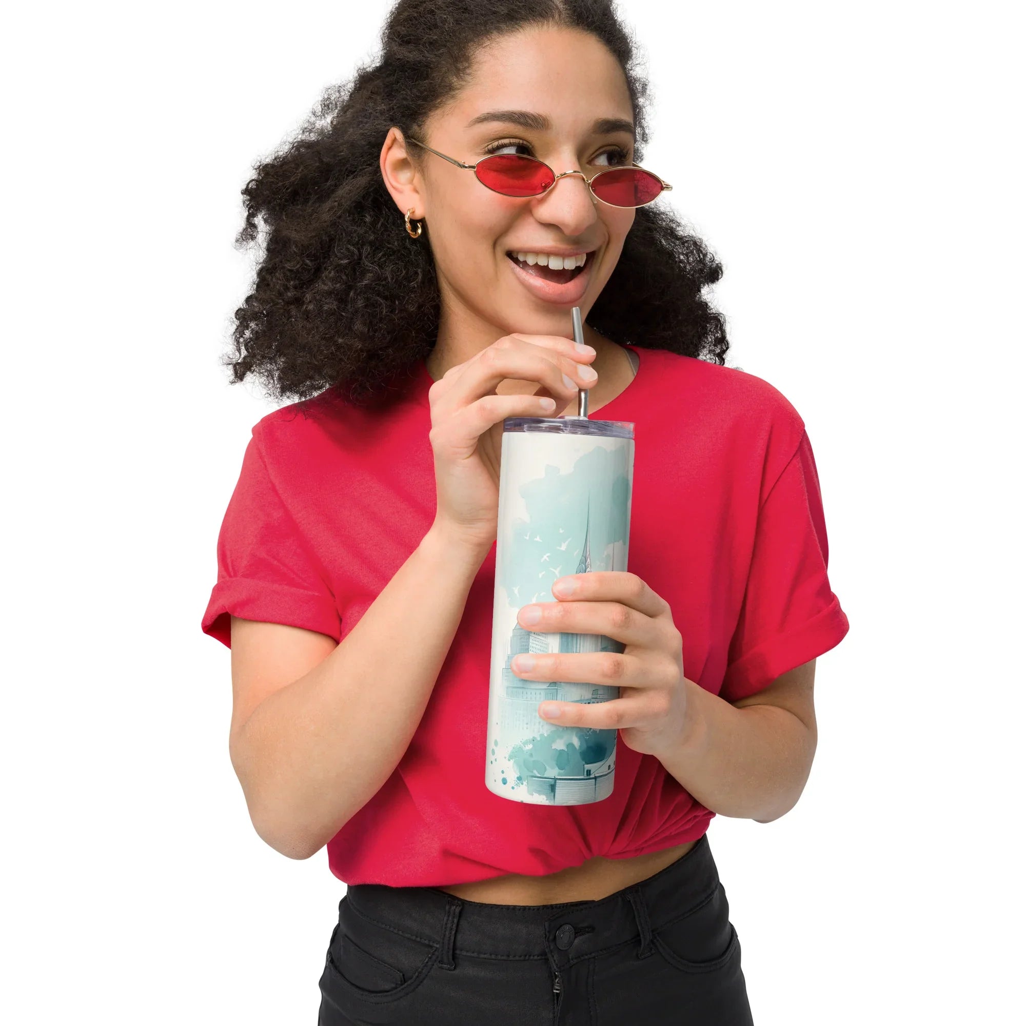 Stainless steel tumbler - Presentyra