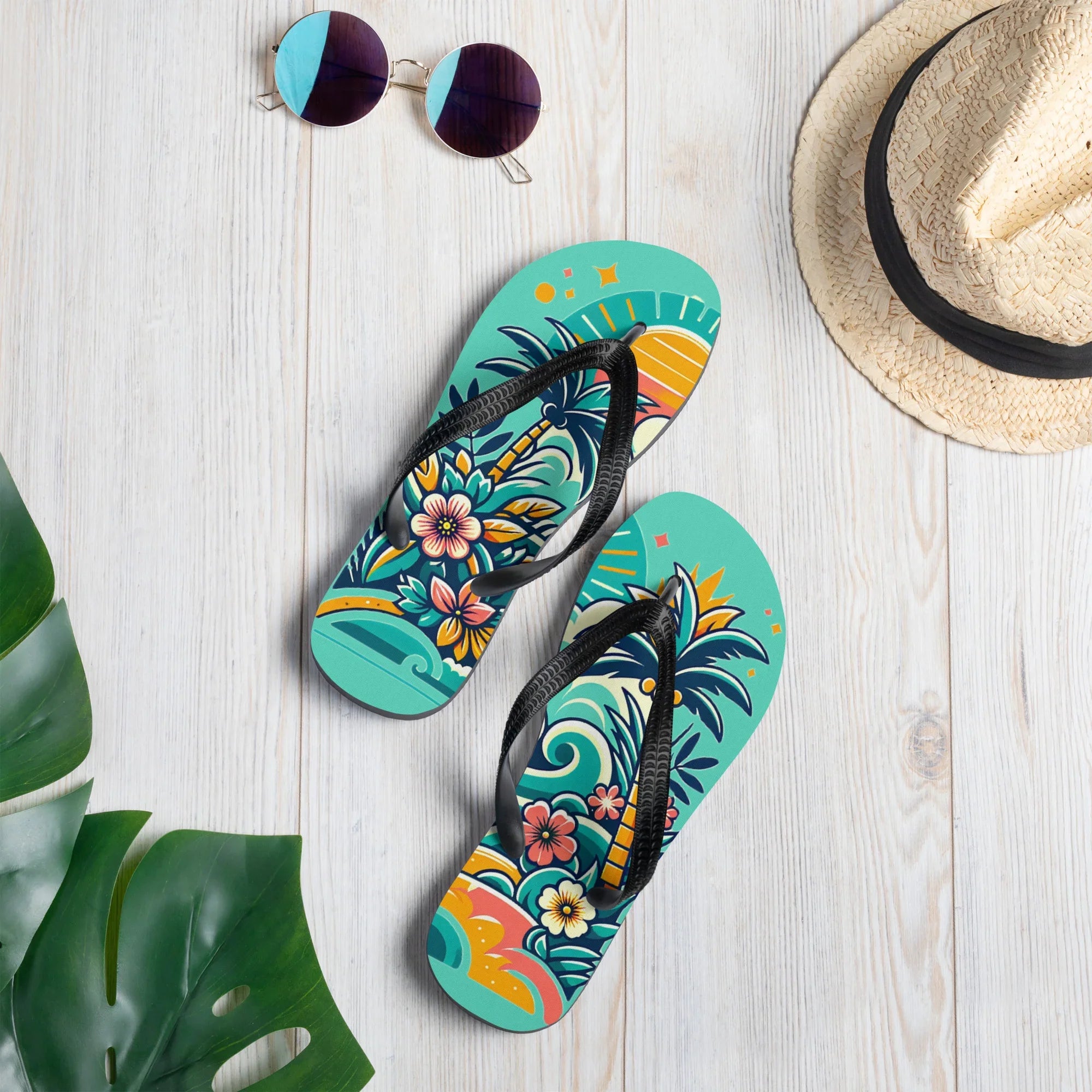Lightweight Custom Flip-Flops | Beach Slippers for Adults - Presentyra