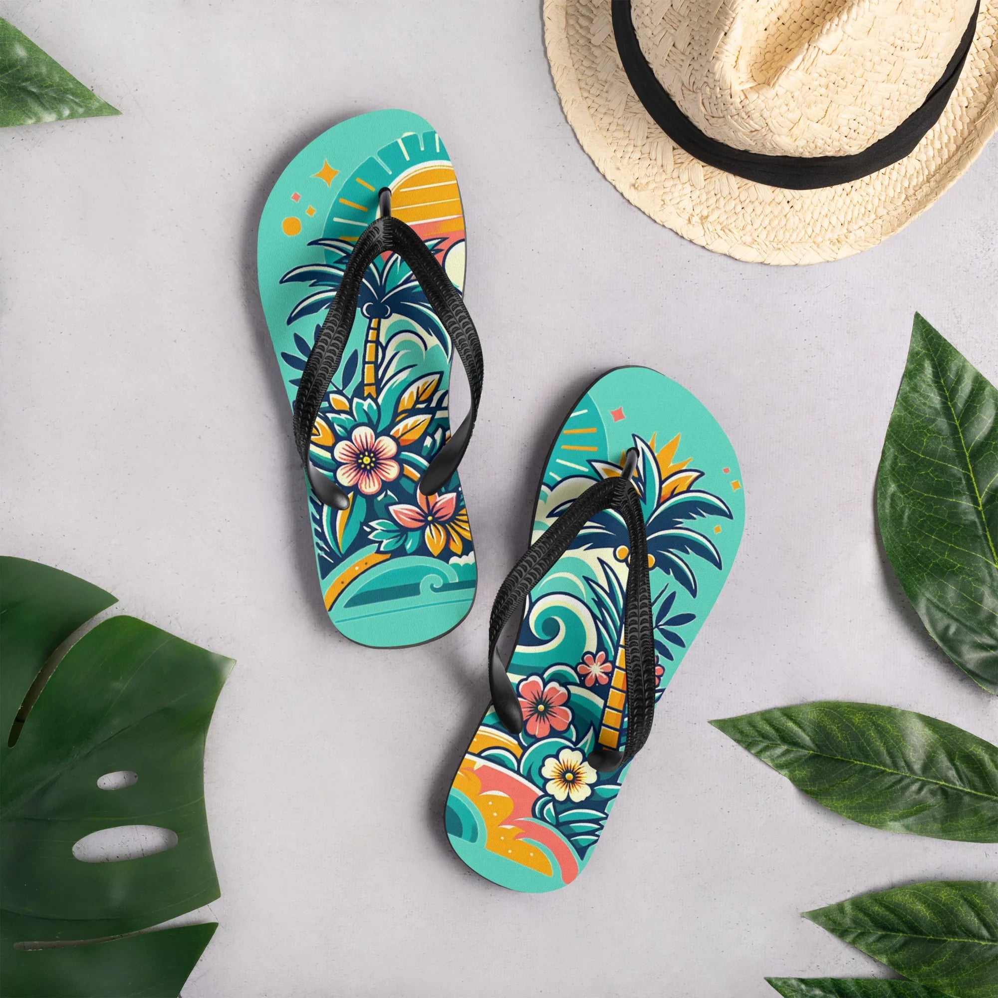 Lightweight Custom Flip-Flops | Beach Slippers for Adults - Presentyra