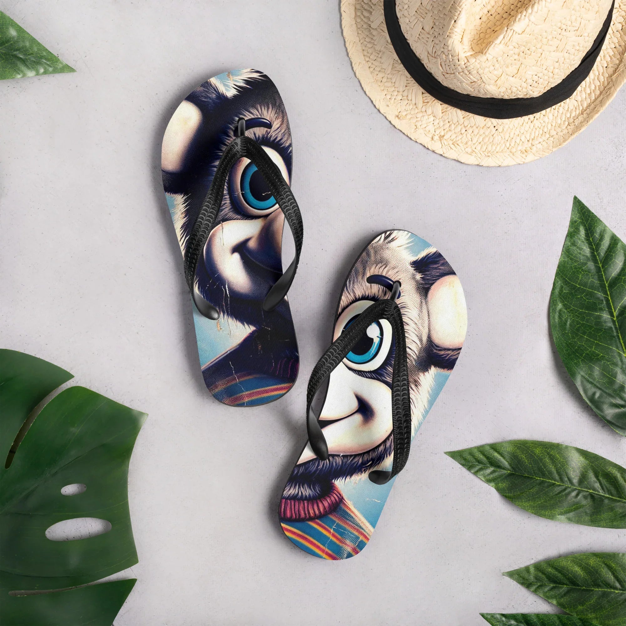Custom Beach Slippers for Summer | Lightweight Rubber Flip-Flops for Adults - Presentyra