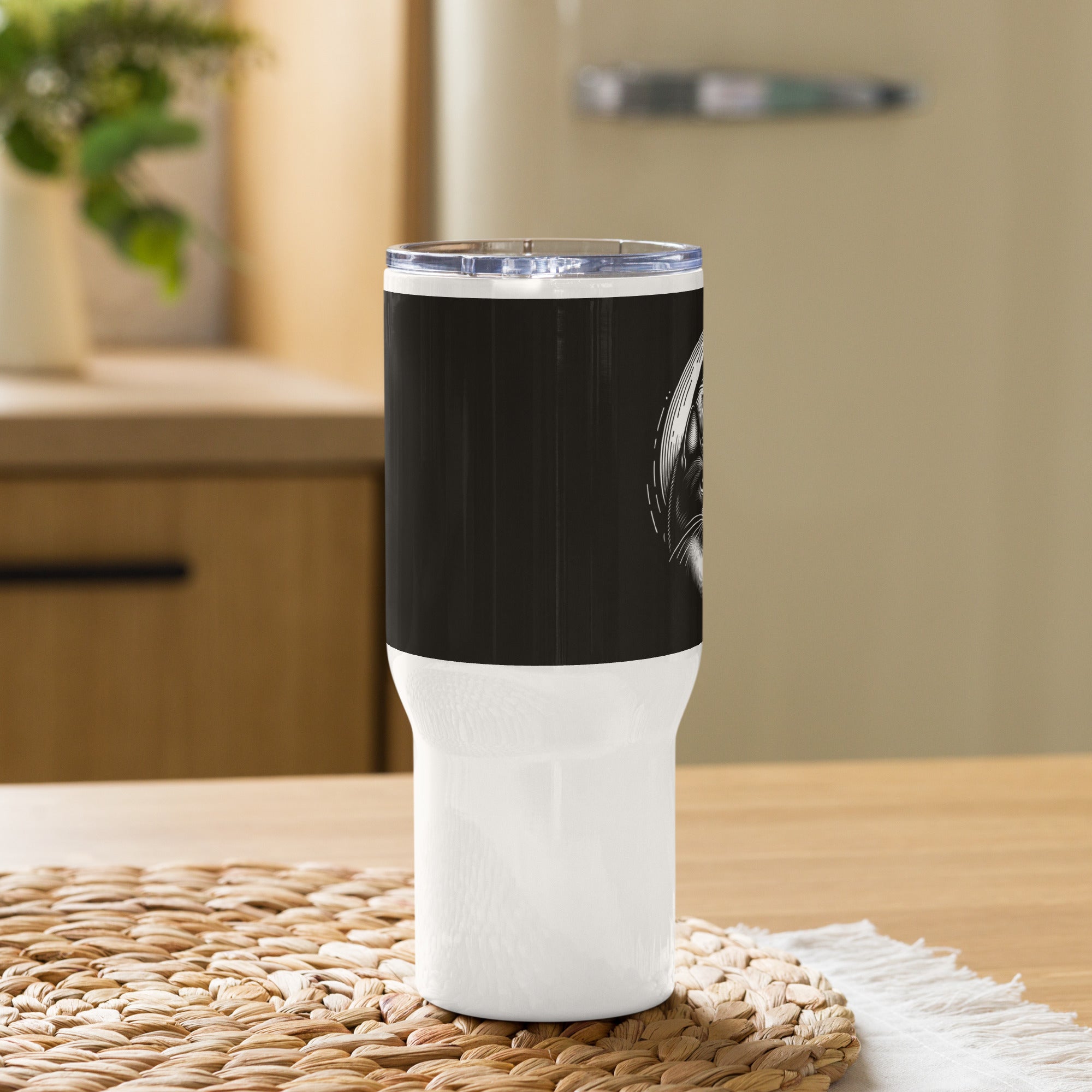 Travel Coffee Mug with Handle – Personalized Print, Everyday Use - Presentyra