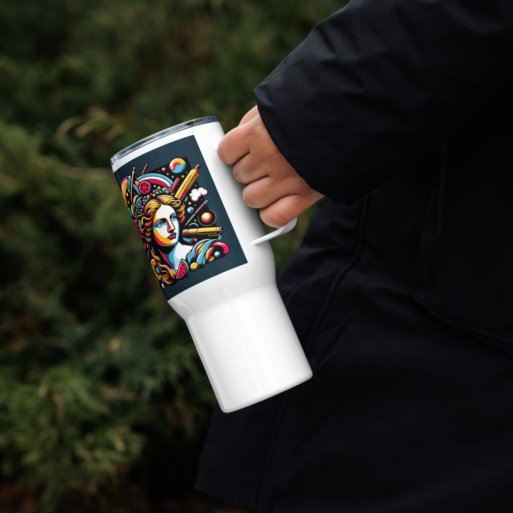 Personalized Handle Mug for Travel – Clean Design, Easy to Hold - Presentyra