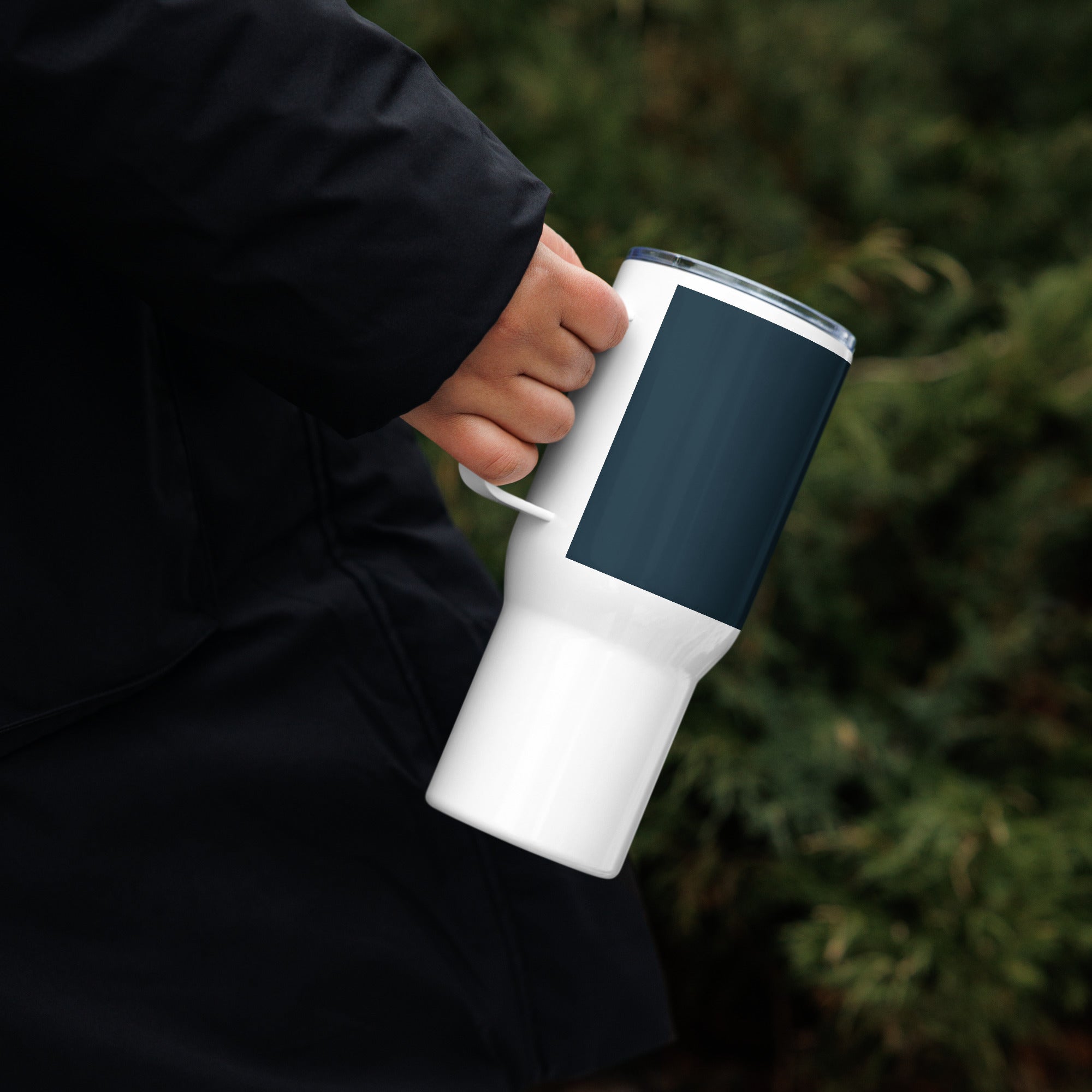 Personalized Handle Mug for Travel – Clean Design, Easy to Hold - Presentyra