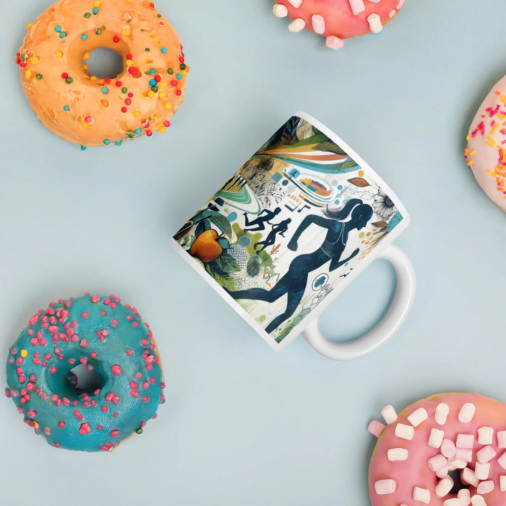 Creative Studio Print on a White Glossy Ceramic Mug, Coffee & Tea Cup - Presentyra