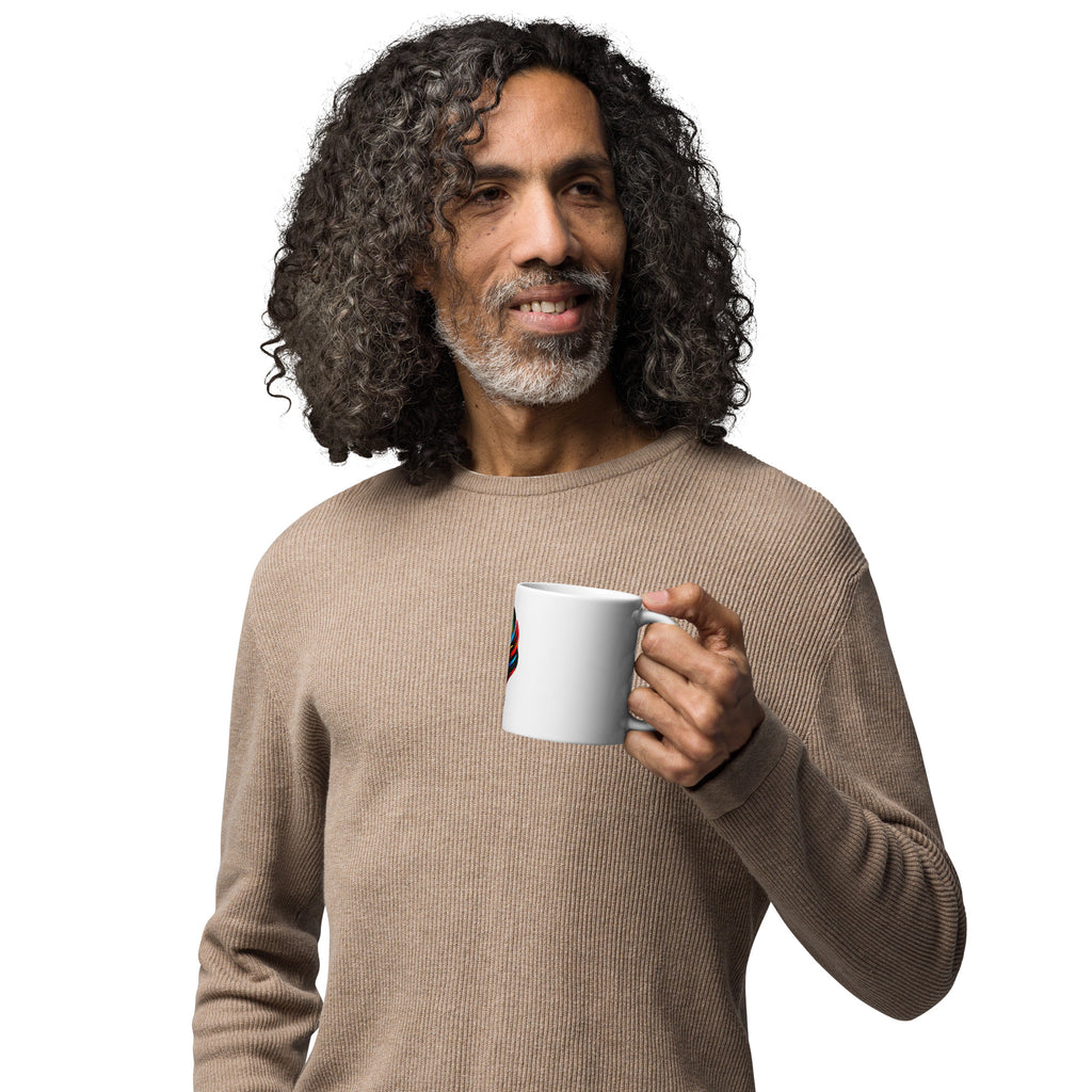 Gallery-Style Artwork Print on a White Glossy Ceramic Mug for Coffee & Tea - Presentyra
